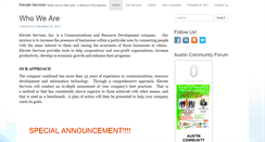 Desktop Screenshot of elevateservices.net
